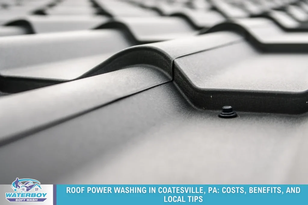 Roof Power Washing in Coatesville, PA: Costs, Benefits, and Local Tips