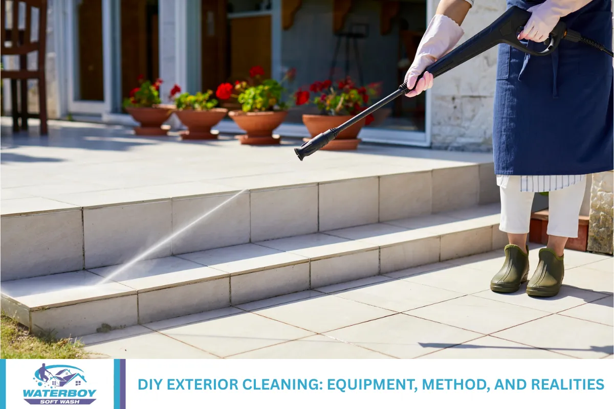 DIY Exterior Cleaning: Equipment, Method, and Realities