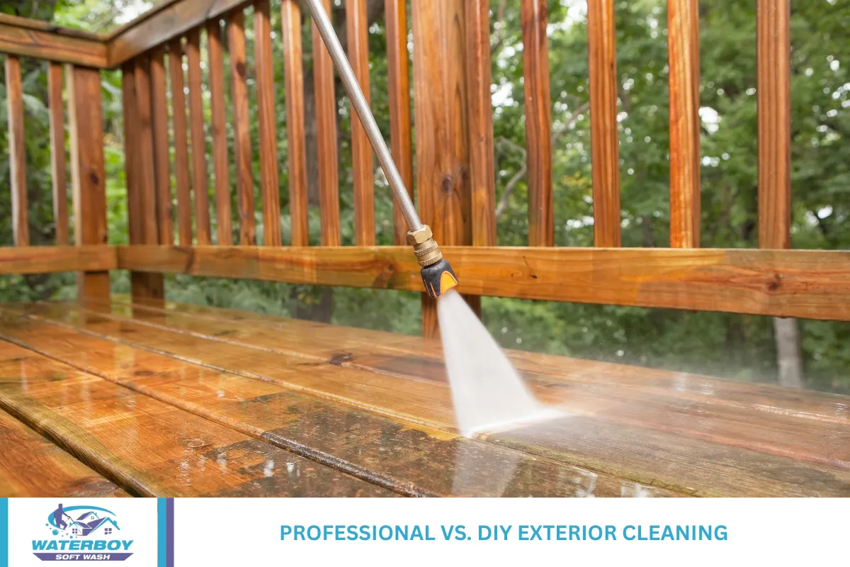 Professional vs. DIY Exterior Cleaning