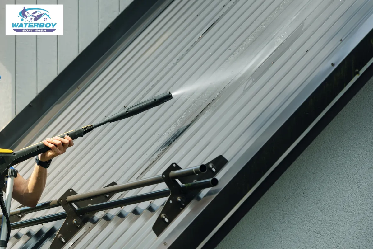 Using Too Much Water Pressure on Sensitive Surfaces