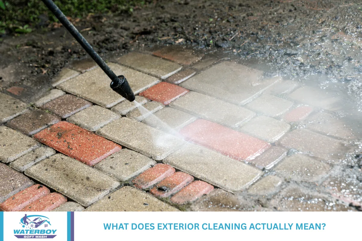 What Does Exterior Cleaning Actually Mean?