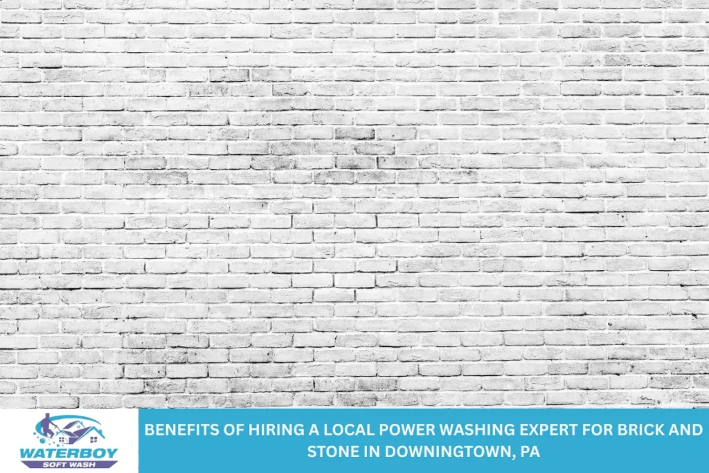 Benefits of Hiring a Local Power Washing Expert for Brick and Stone in Downingtown, PA