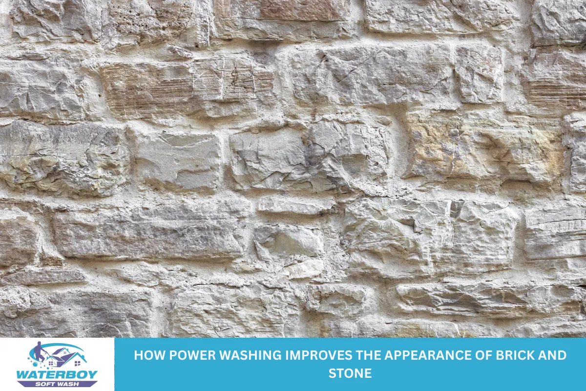 How Power Washing Improves the Appearance of Brick and Stone