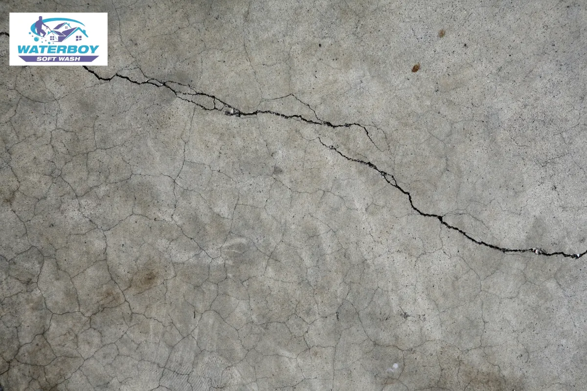 How to Tell If Concrete Is Damaged from Cleaning