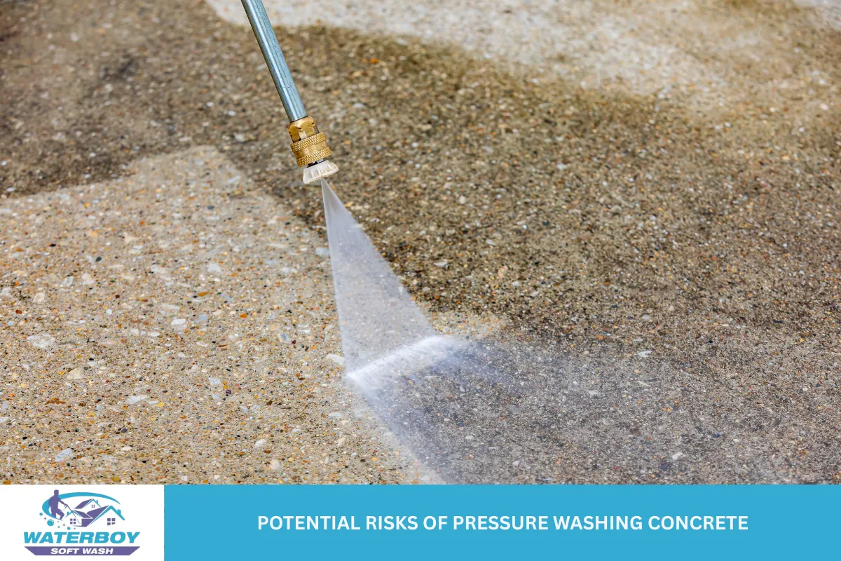 Potential Risks of Pressure Washing Concrete