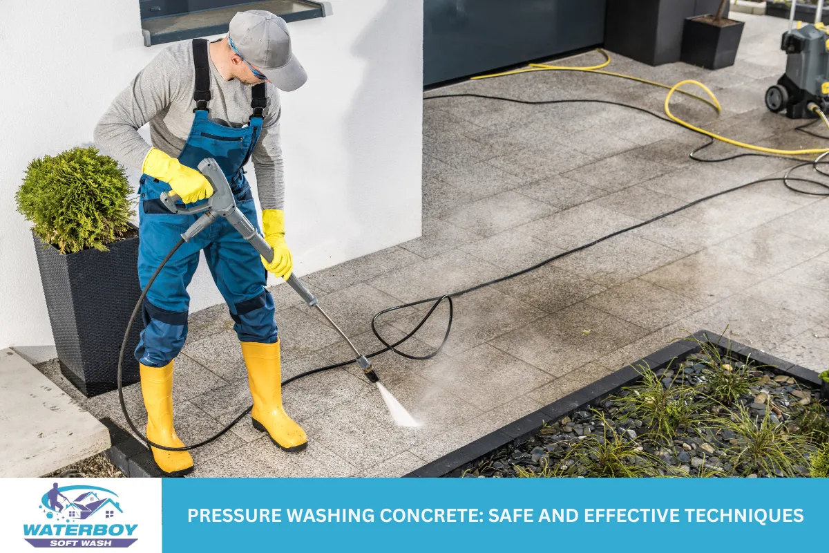 Pressure Washing Concrete: Safe and Effective Techniques