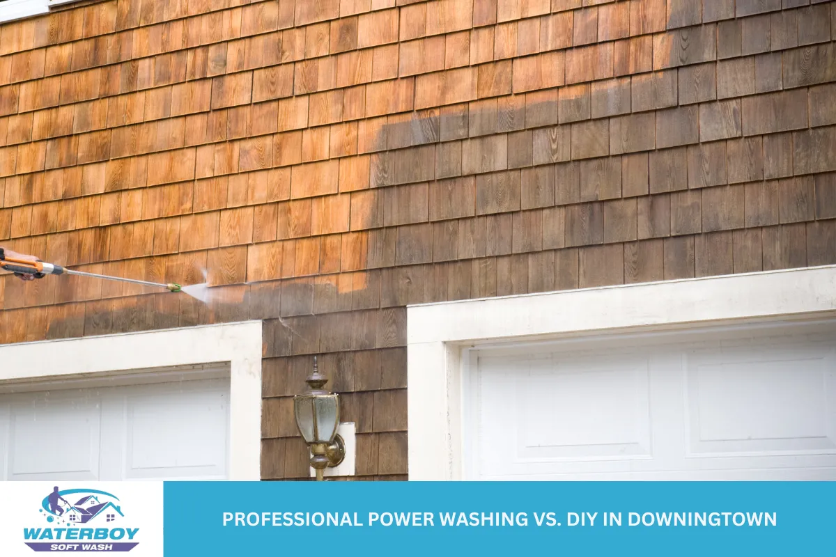 Professional Power Washing vs. DIY in Downingtown