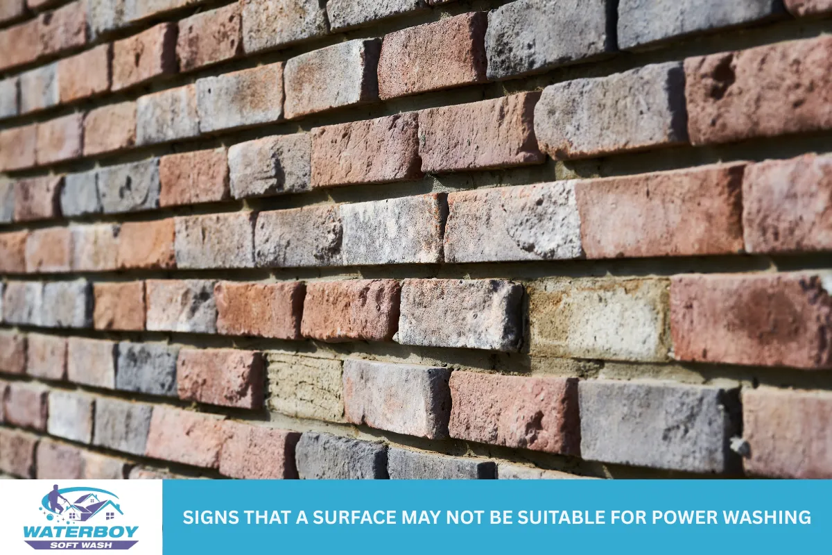 Signs That a Surface May Not Be Suitable for Power Washing