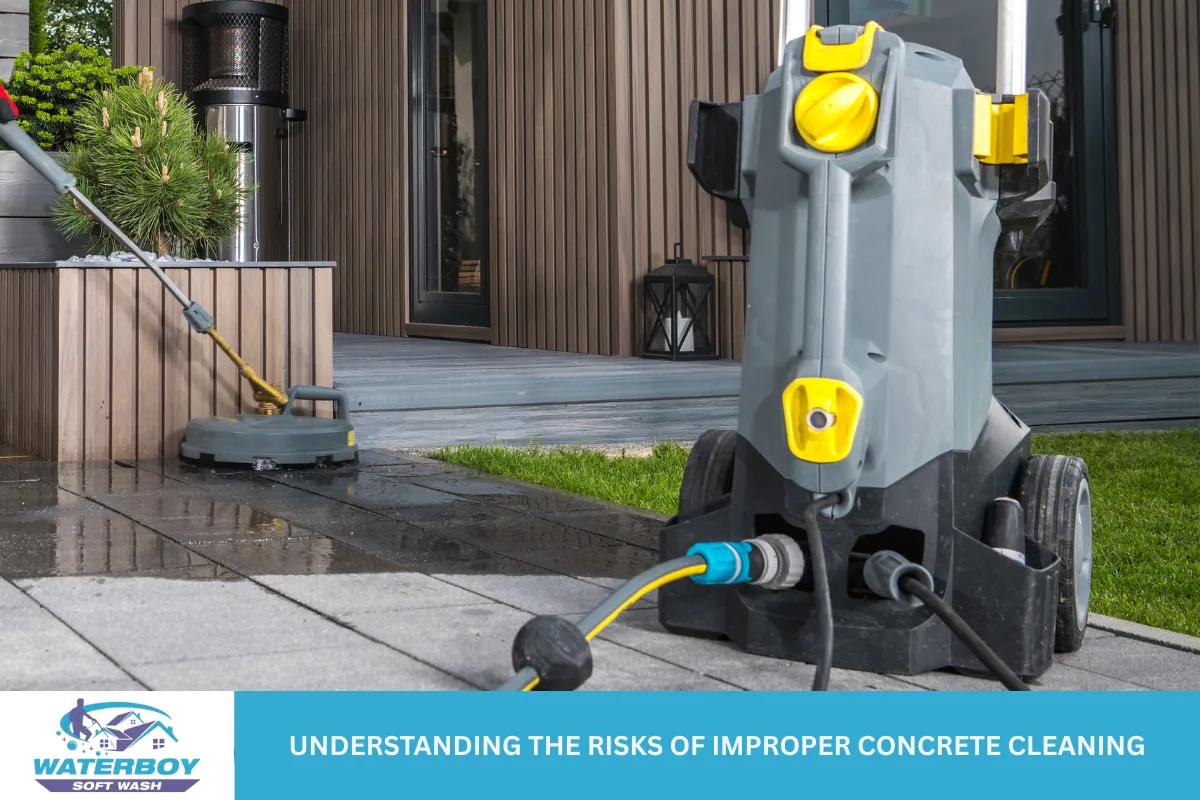 Understanding the Risks of Improper Concrete Cleaning