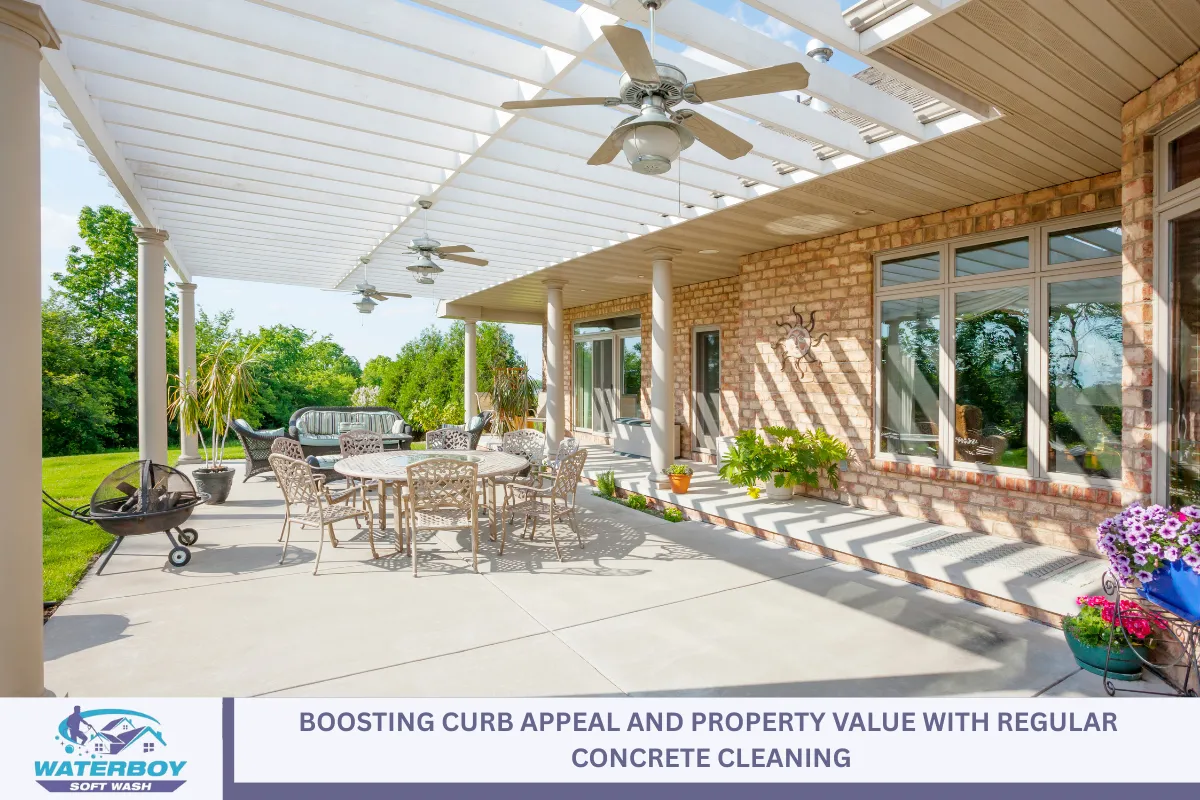 Boosting Curb Appeal and Property Value with Regular Concrete Cleaning