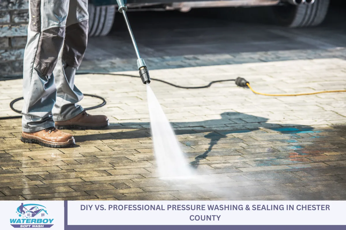 DIY vs. Professional Pressure Washing & Sealing in Chester County