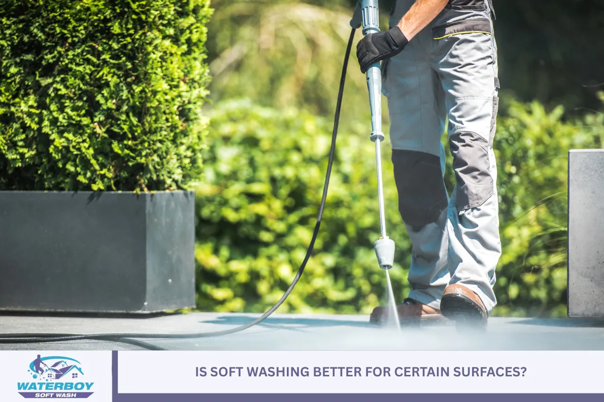 Is Soft Washing Better for Certain Surfaces?