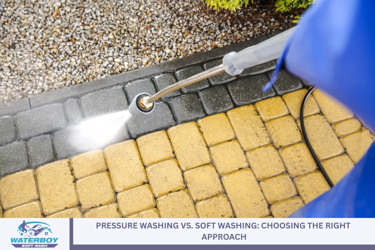 Pressure Washing vs. Soft Washing: Choosing the Right Approach