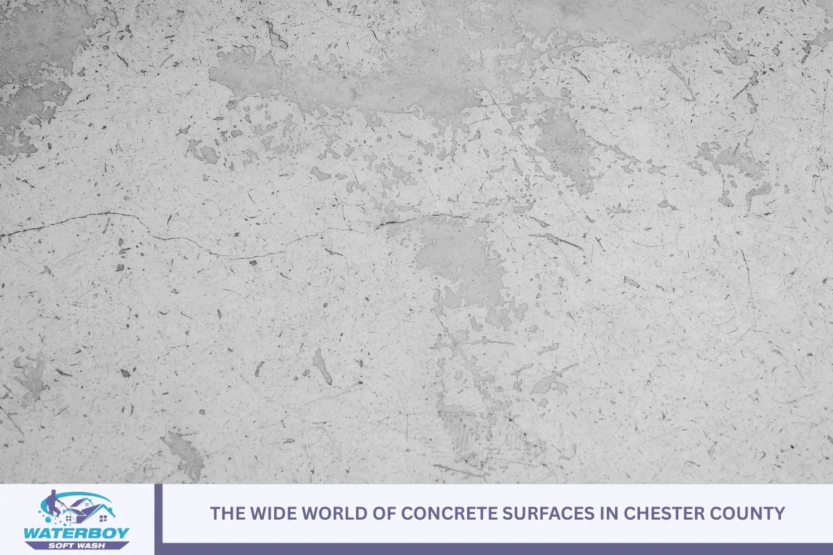 The Wide World of Concrete Surfaces in Chester County