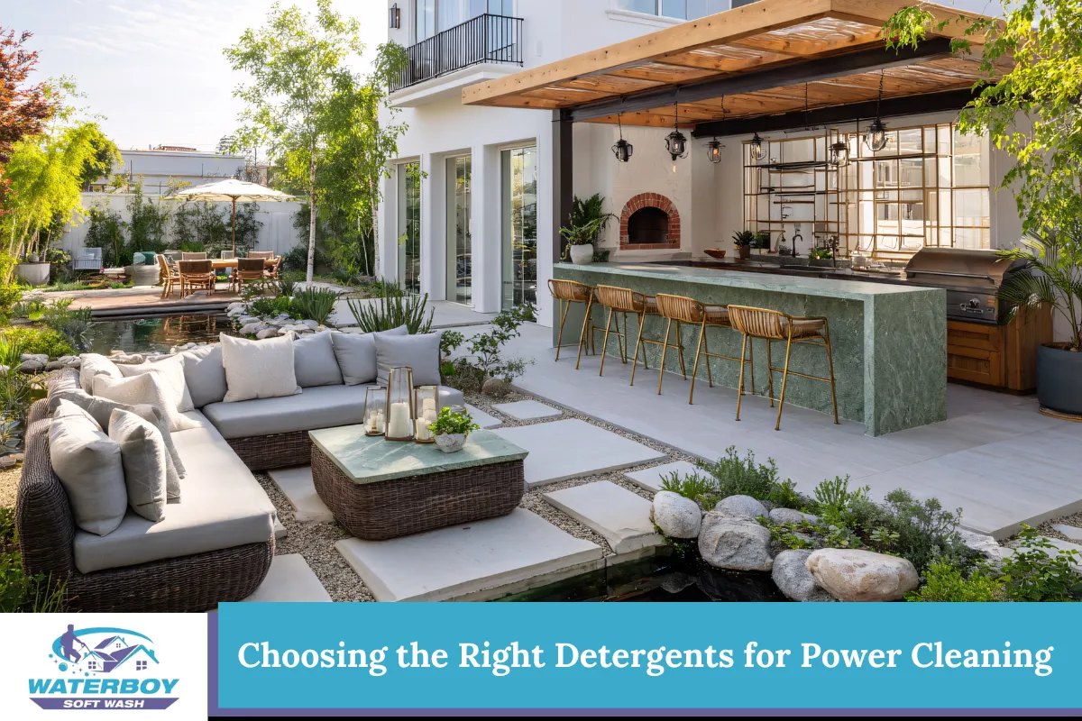 Choosing the Right Detergents for Power Cleaning