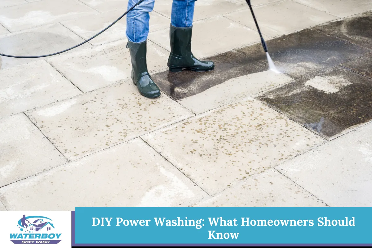 DIY Power Washing: What Homeowners Should Know