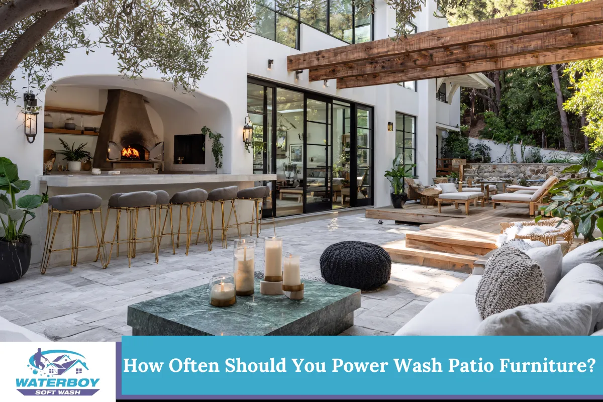 How Often Should You Power Wash Patio Furniture?
