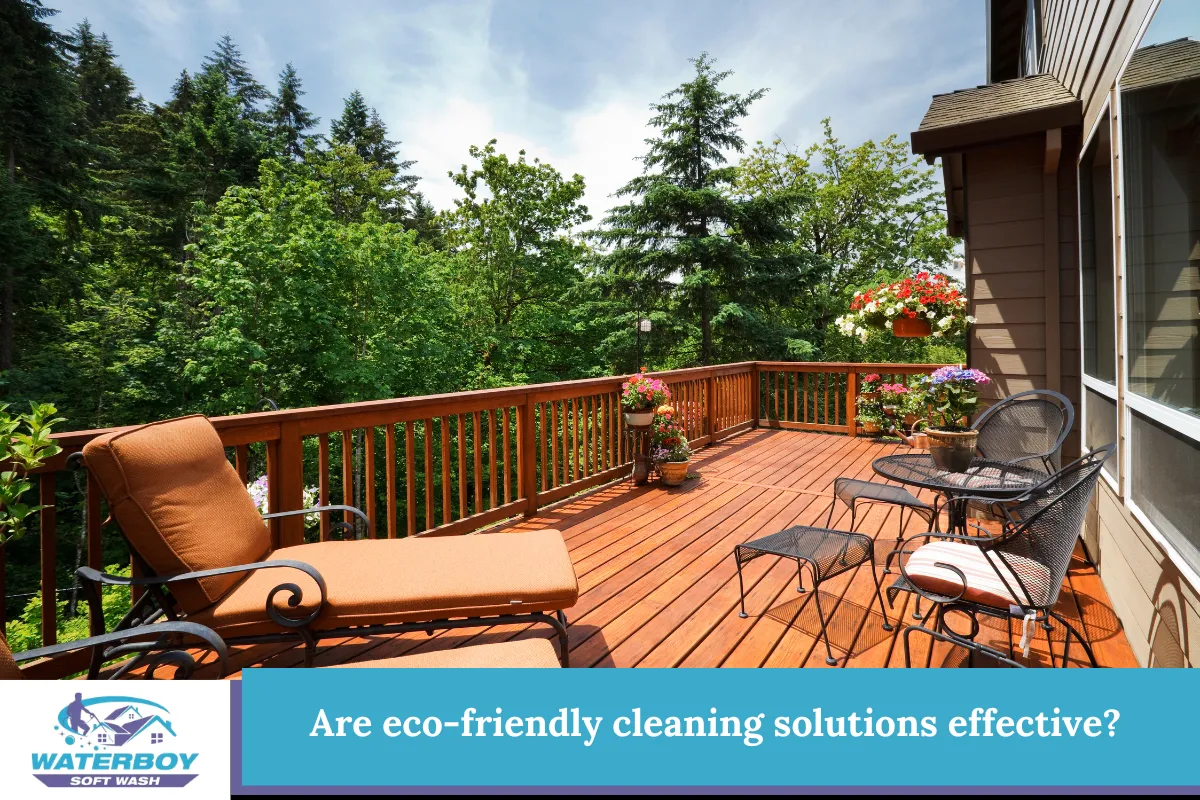 Are eco-friendly cleaning solutions effective?