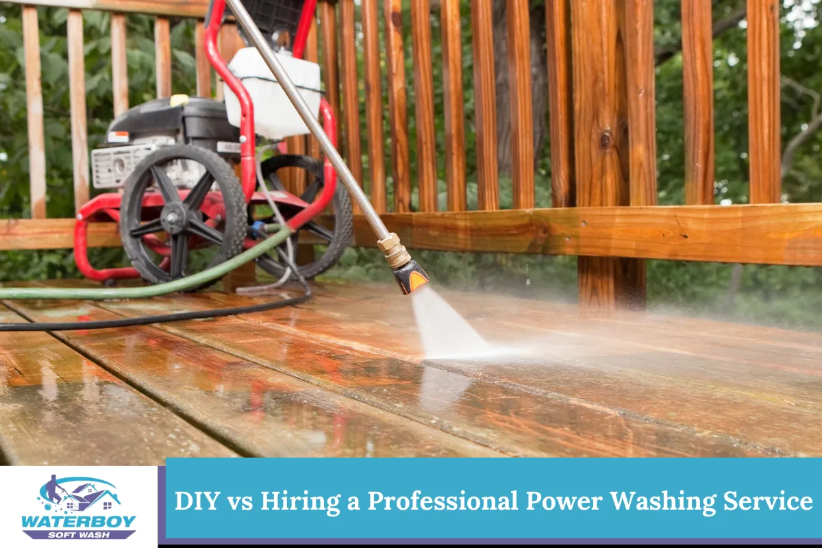 DIY vs Hiring a Professional Power Washing Service