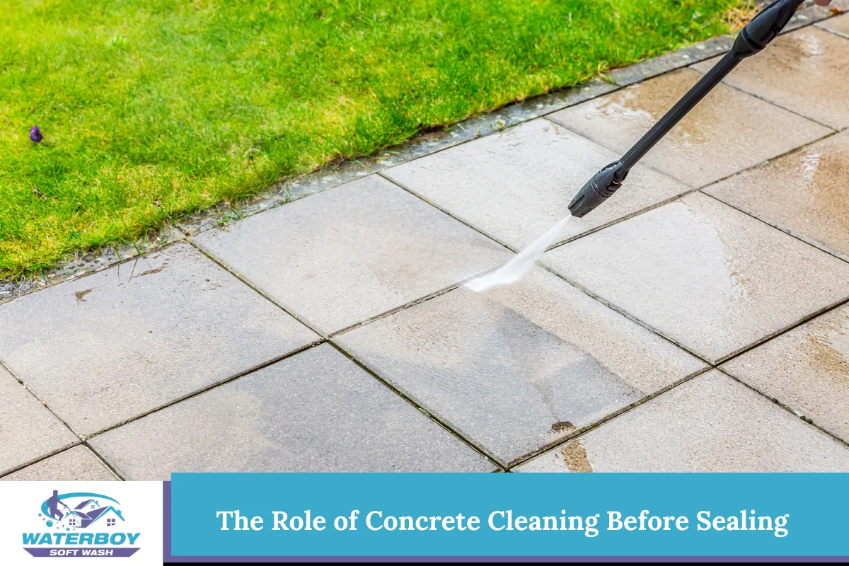 The Role of Concrete Cleaning Before Sealing