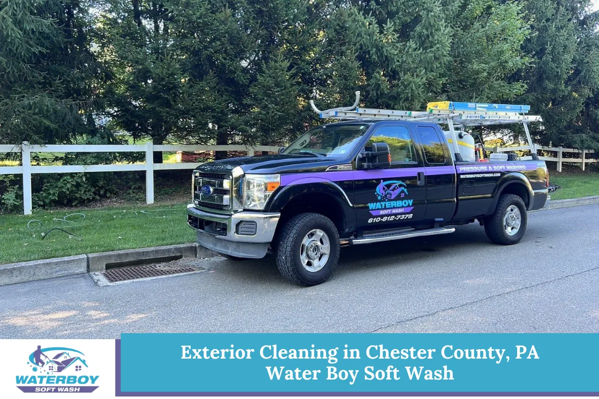 Exterior Cleaning in Chester County, PA - Water Boy Soft Wash
