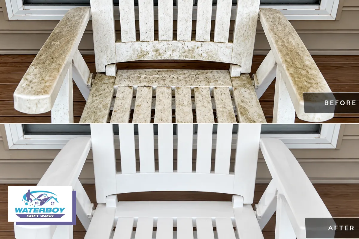 Cleaning Different Types of Patio Furniture Safely During Exterior Cleaning