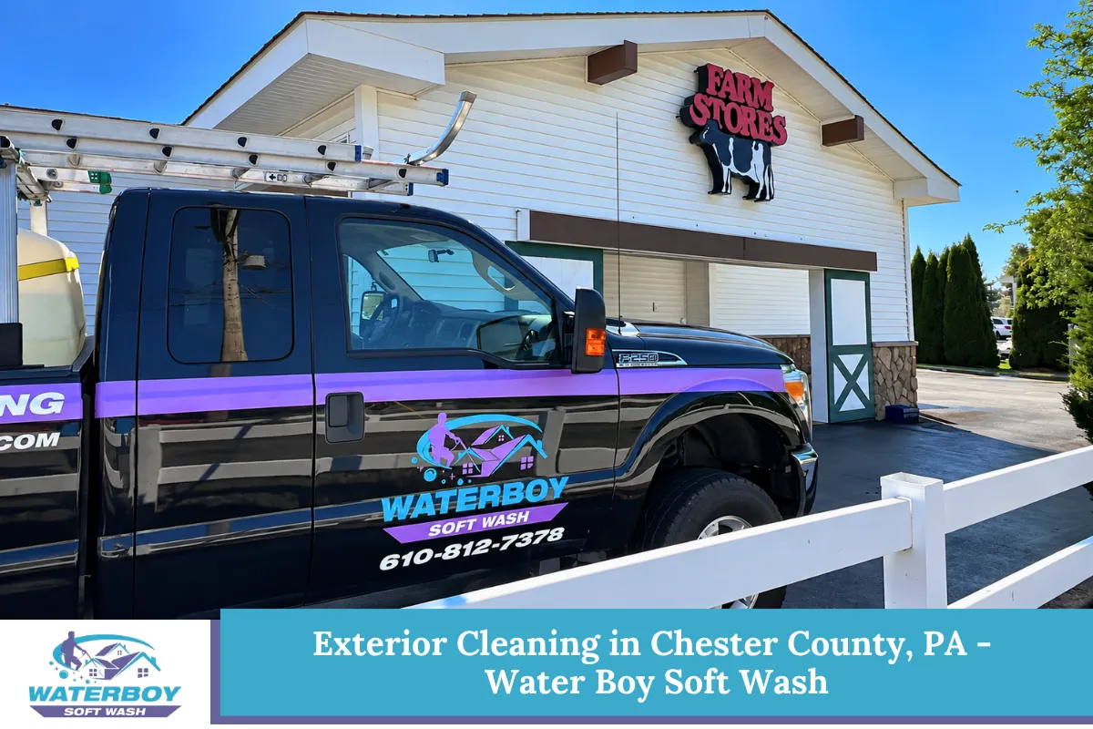 Exterior Cleaning in Chester County, PA - Water Boy Soft Wash
