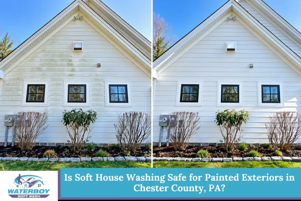 Is Soft House Washing Safe for Painted