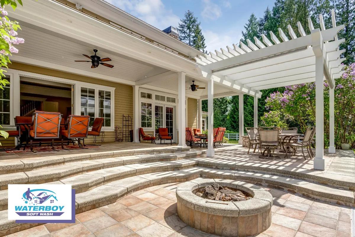 Preparing Patio Furniture Before Exterior House Washing Begins